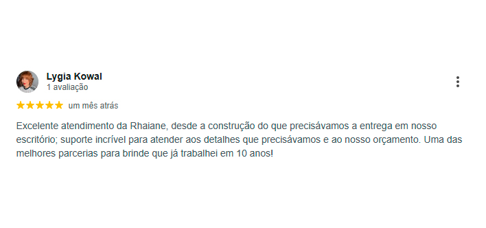 Comentário cliente 1